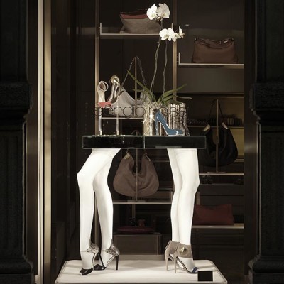 Salone del mobile-Sergio Rossi-Wallpaper magazine-fashion-luxury-visual merchandising-window displays-windows-moda-vetrine-lusso-brand identity-beauty-top brand-design-Marco Stalla-scarpe-borse-accessori-bags-shoes-accessories-Milano